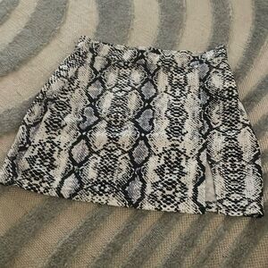 SHEIN snake skirt